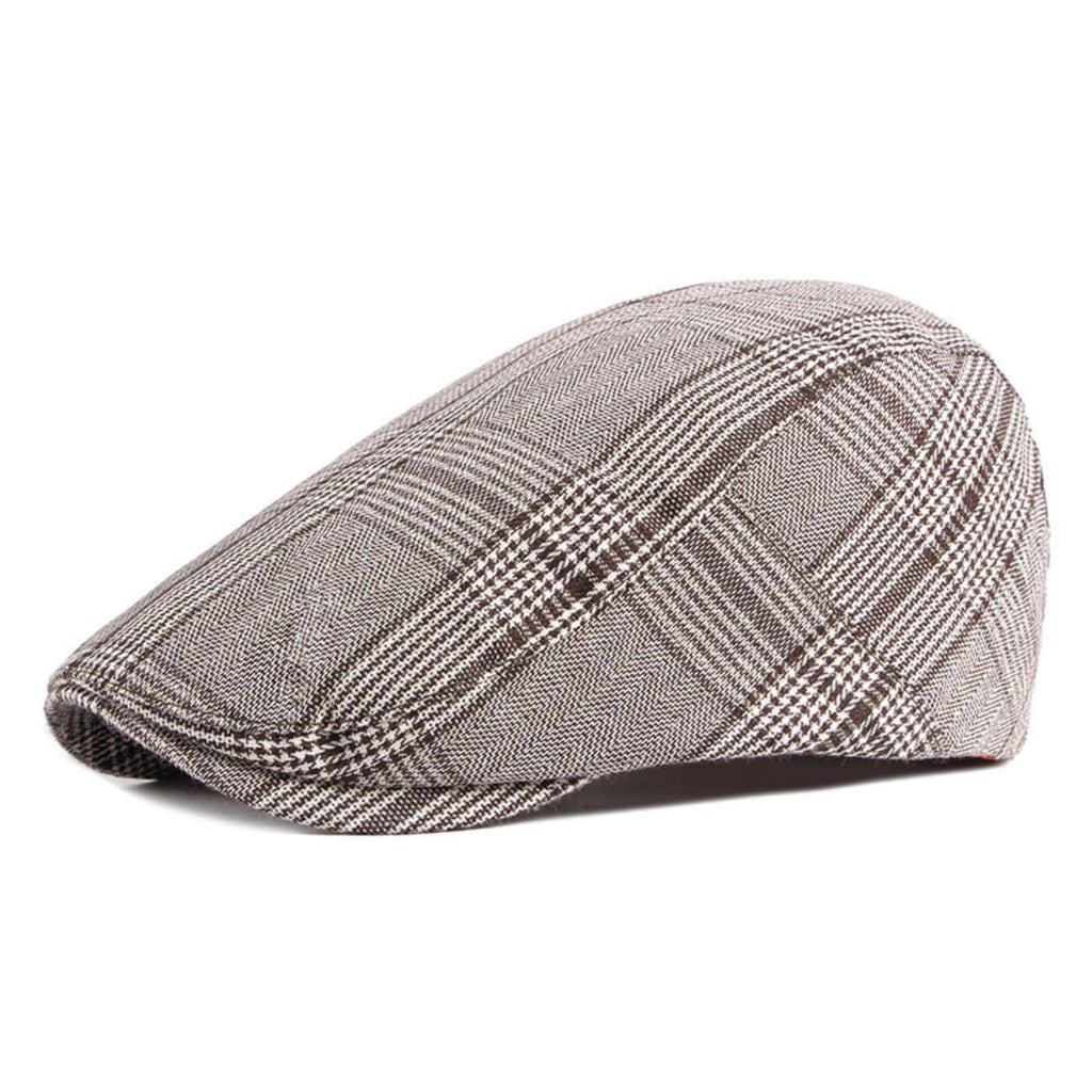 ALTON Checkered Flat Cap