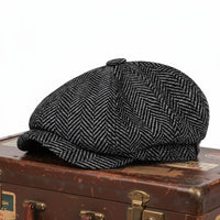Cappello in Lana a Motivo Spina di Pesce | TUCSON