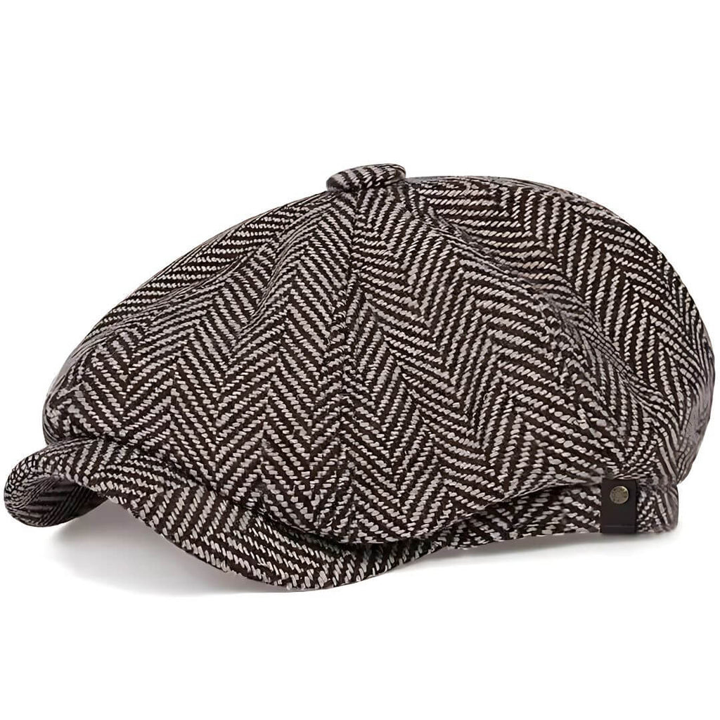 Cappello in Lana a Motivo Spina di Pesce | TUCSON