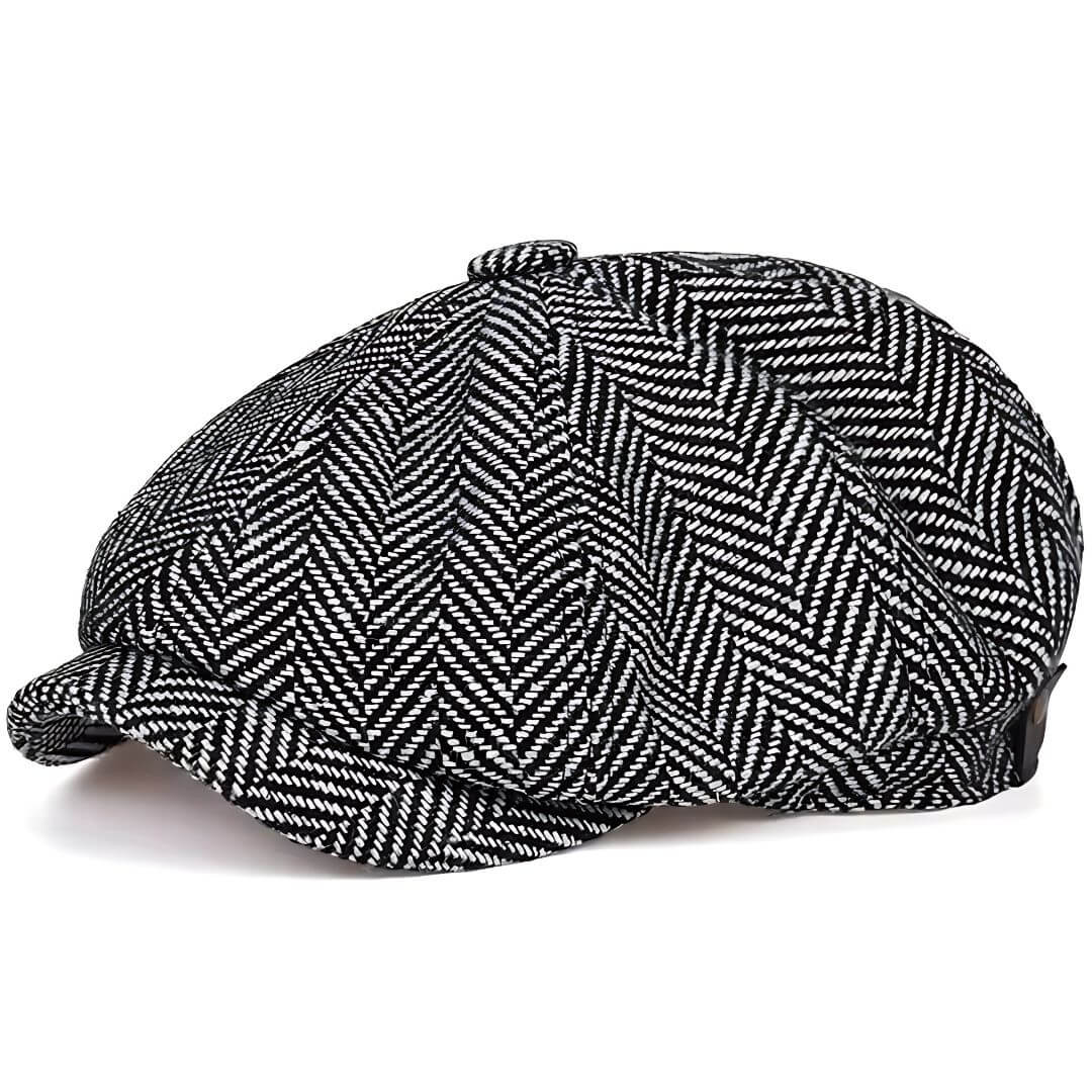 Cappello in Lana a Motivo Spina di Pesce | TUCSON