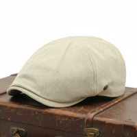 Atlanta Cappello Piatto in Cotone Spazzolato