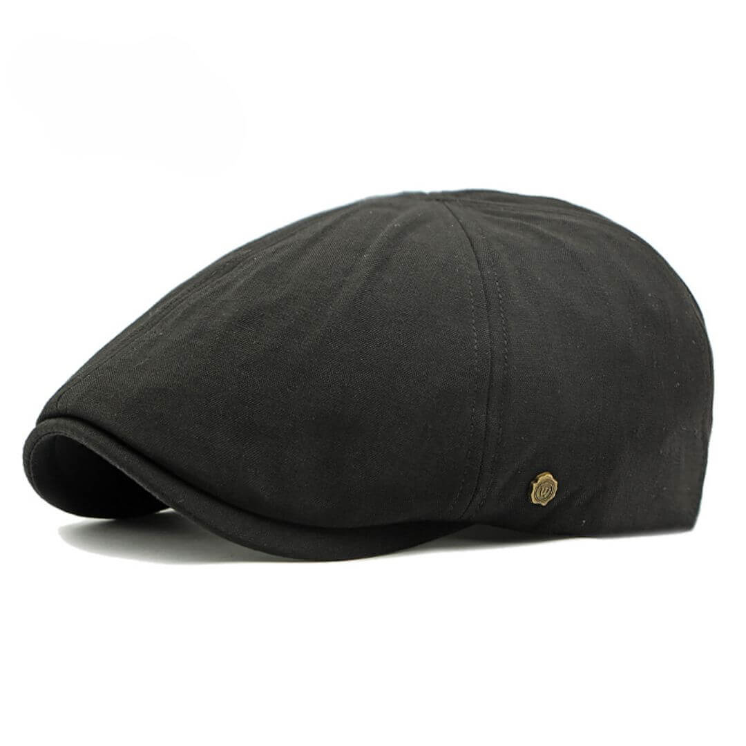 Atlanta Cappello Piatto in Cotone Spazzolato
