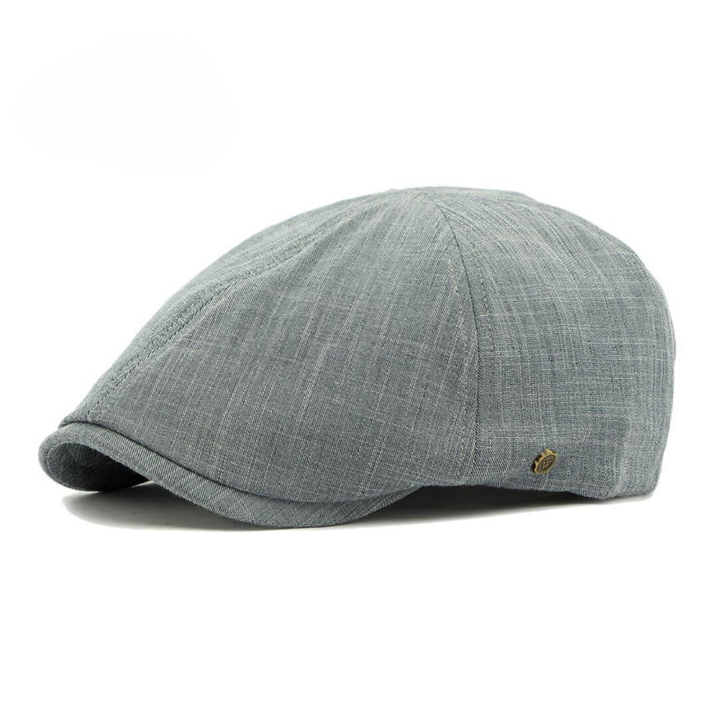 Atlanta Cappello Piatto in Cotone Spazzolato