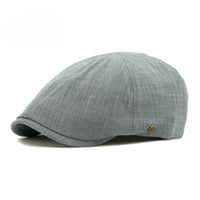Atlanta Cappello Piatto in Cotone Spazzolato