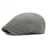 Atlanta Cappello Piatto in Cotone Spazzolato