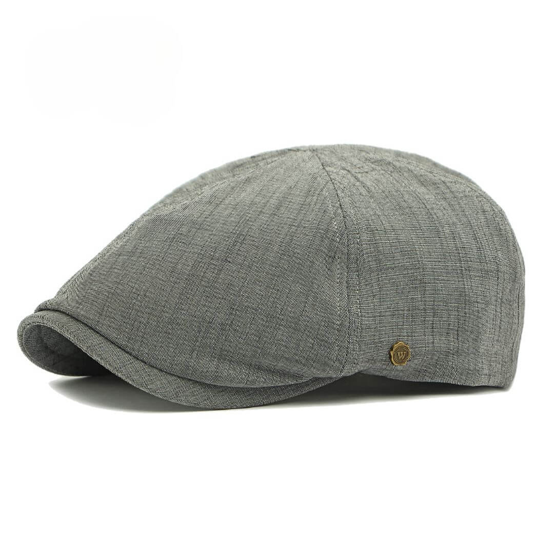 Atlanta Cappello Piatto in Cotone Spazzolato