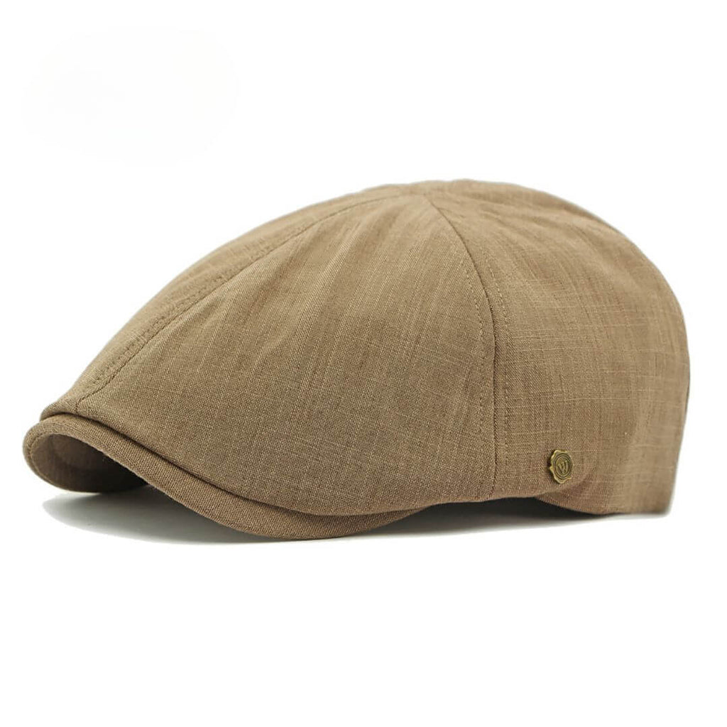 Atlanta Cappello Piatto in Cotone Spazzolato