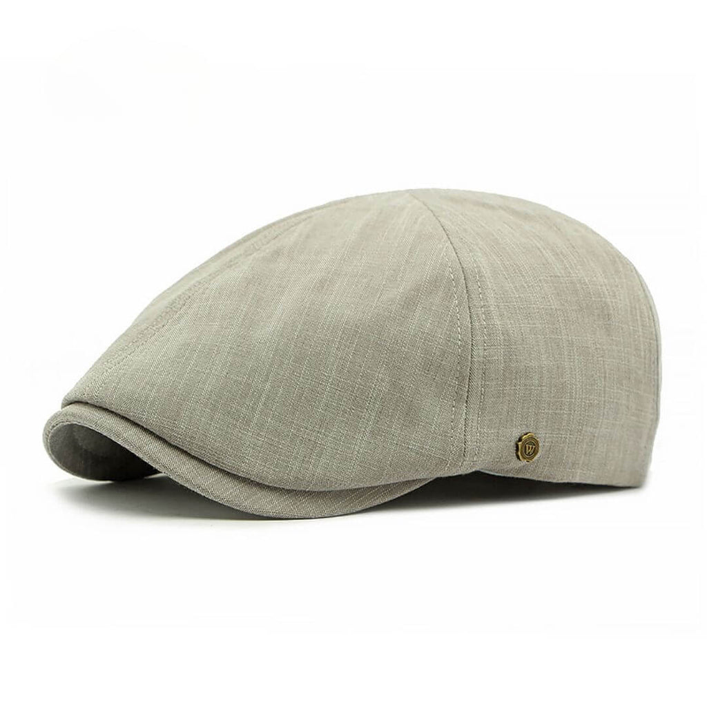 Atlanta Cappello Piatto in Cotone Spazzolato