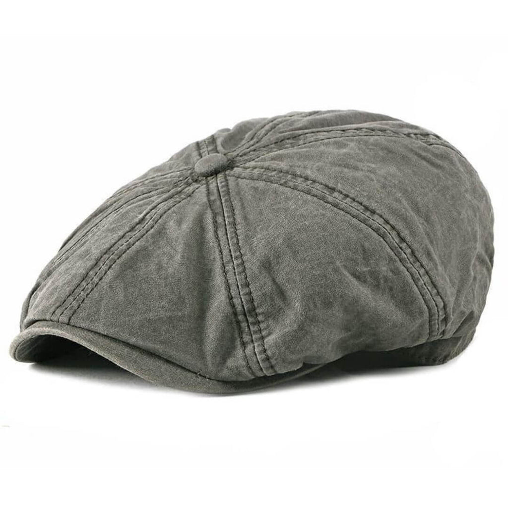 Malibu Washed Cotton Newsboy Cap