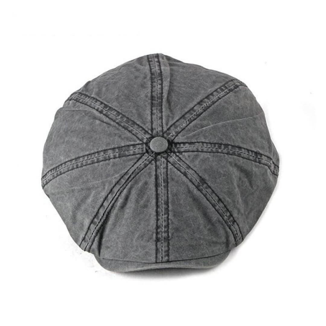 Malibu Washed Cotton Newsboy Cap