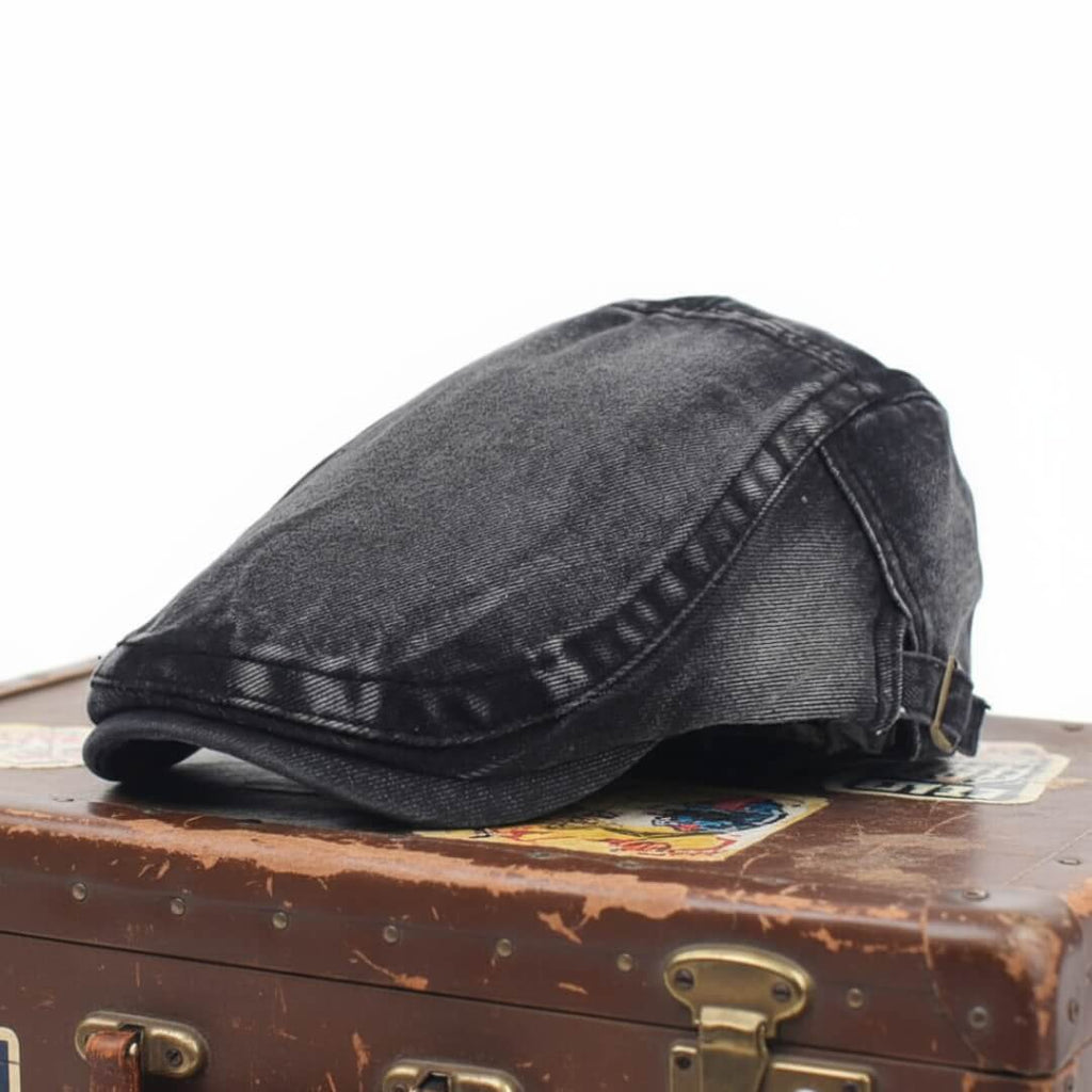 LOGAN Lavato Denim Flat Cap