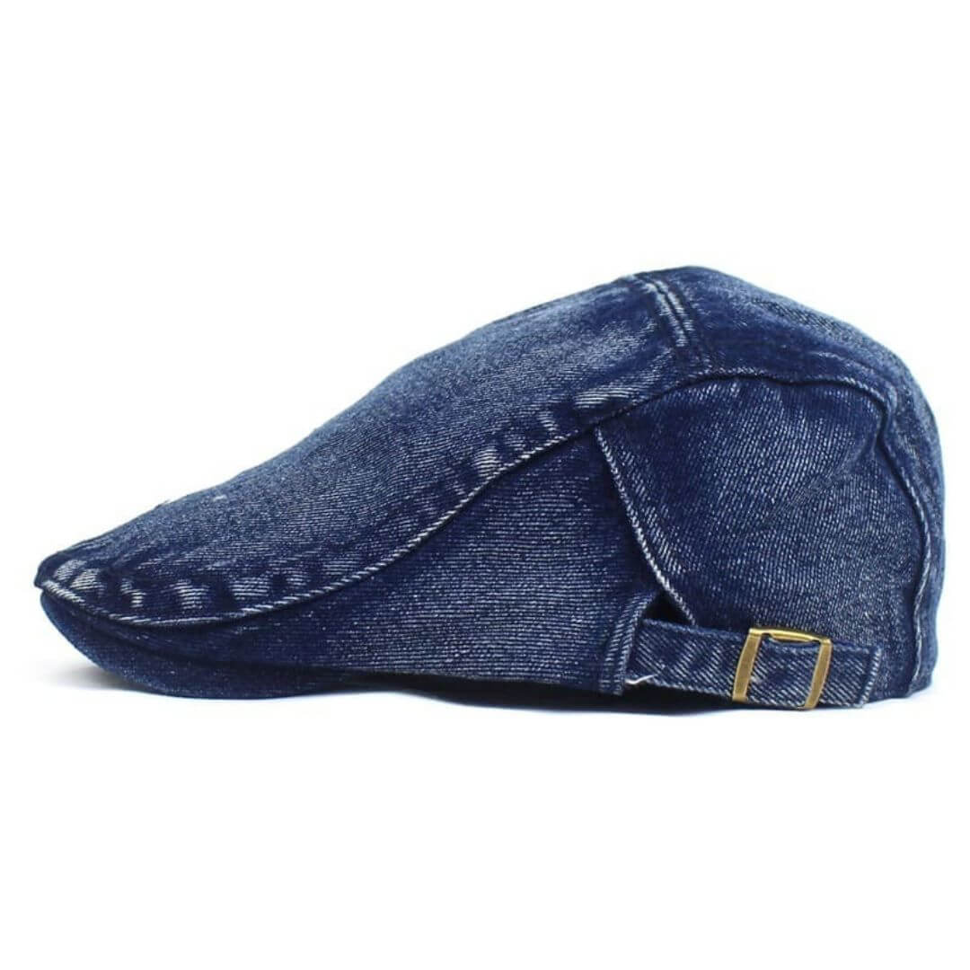 LOGAN Lavato Denim Flat Cap