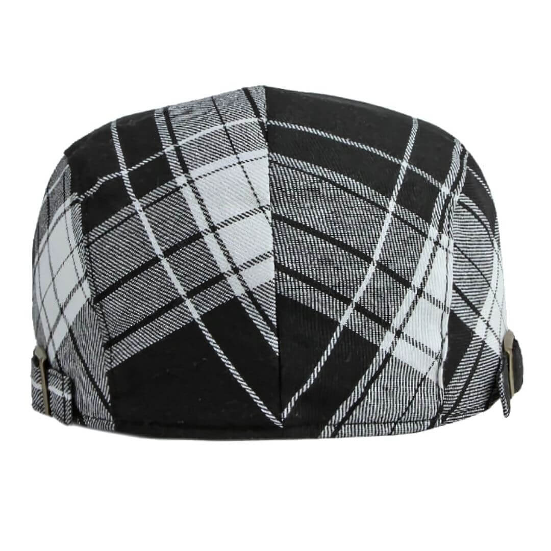 Cappello Piatto Quadri in Cotone | JACKSONVILLE