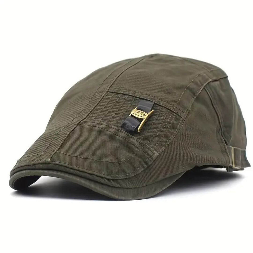 Cappello Piatto in Cotone Twill | HARTFORD" can be rewritten as "HARTFORD Twill Cotton Flat Cap.