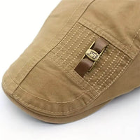 Cappello Piatto in Cotone Twill | HARTFORD" can be rewritten as "HARTFORD Twill Cotton Flat Cap.