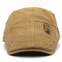 Cappello Piatto in Cotone Twill | HARTFORD" can be rewritten as "HARTFORD Twill Cotton Flat Cap.