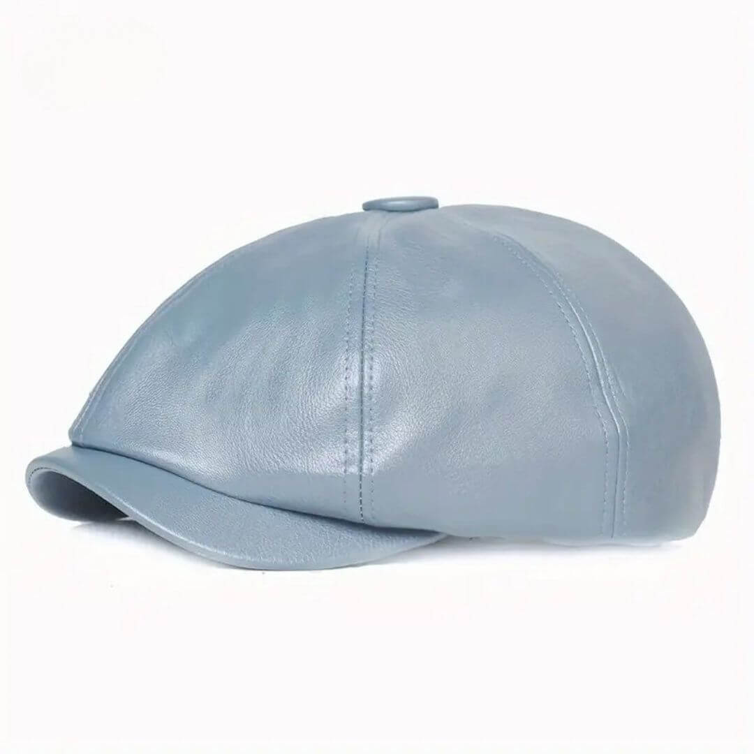 Monaco Pelle Cappello Piatto