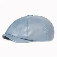 Monaco Pelle Cappello Piatto