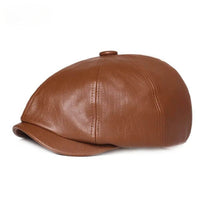 Monaco Pelle Cappello Piatto