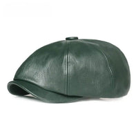 Monaco Pelle Cappello Piatto