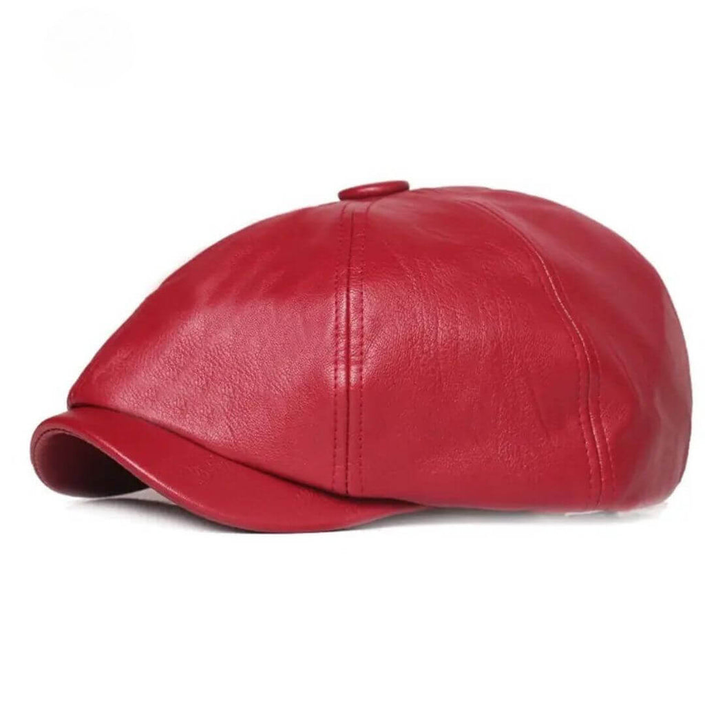 Monaco Pelle Cappello Piatto