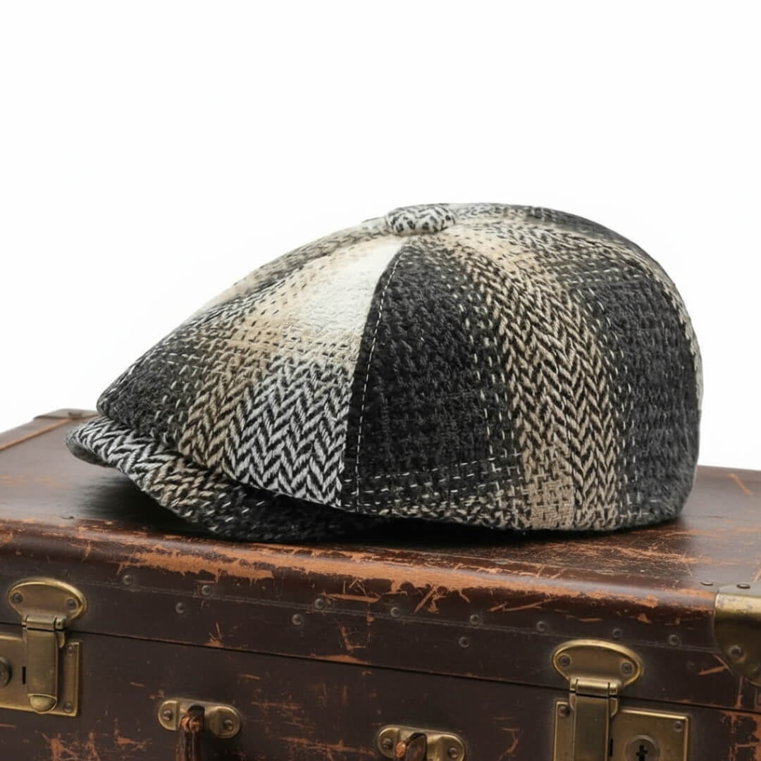 Newsboy Cap in Wool Blend | CINCINNATI