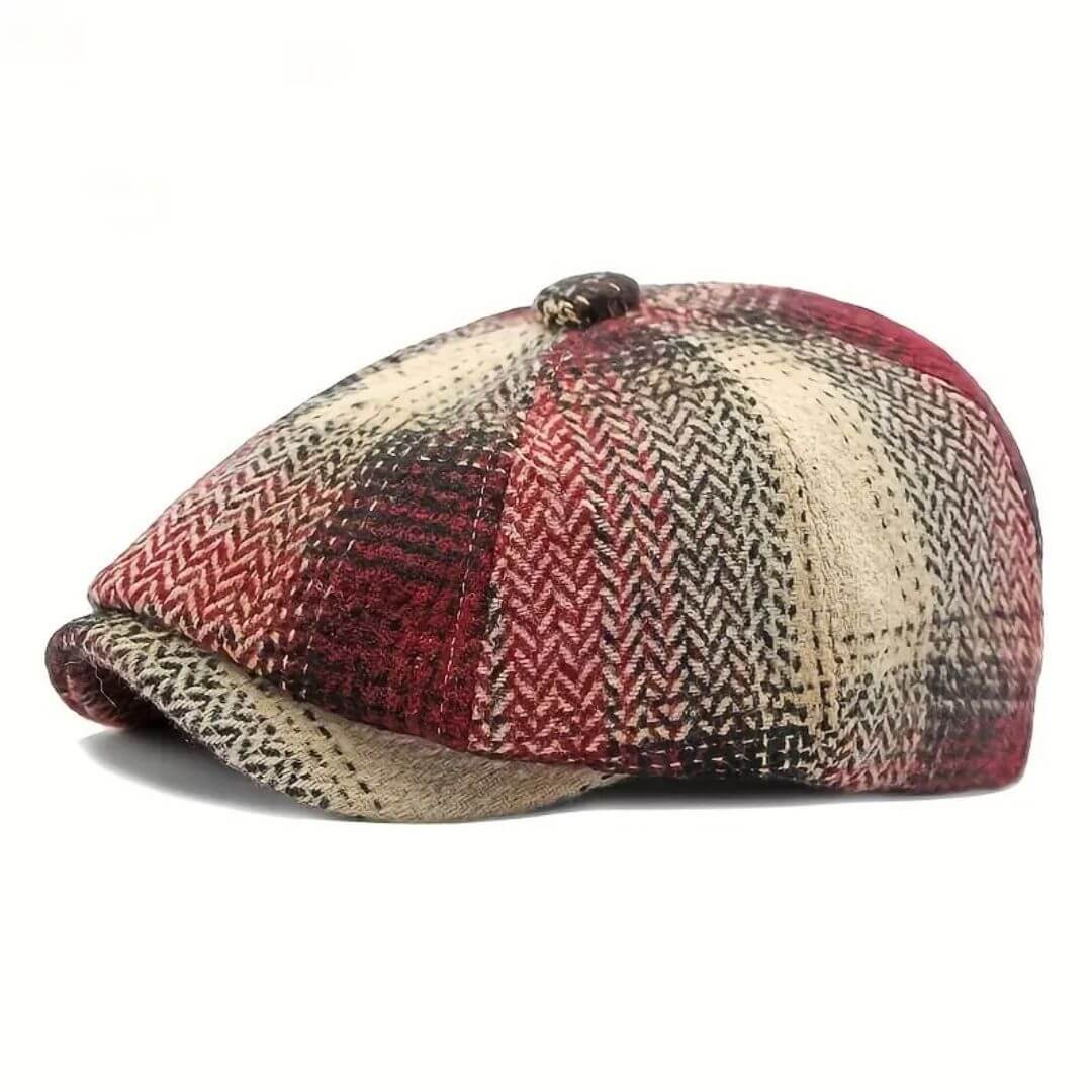 Newsboy Cap in Wool Blend | CINCINNATI