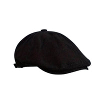 Monaco Flat Hat in Linen Blend