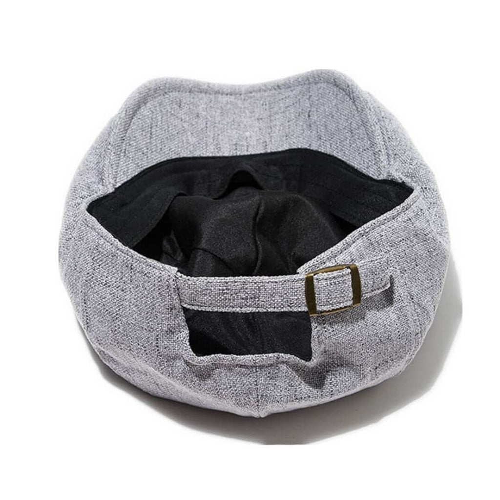 Lino e Cotone Cappello Piatto | Modello ASPEN