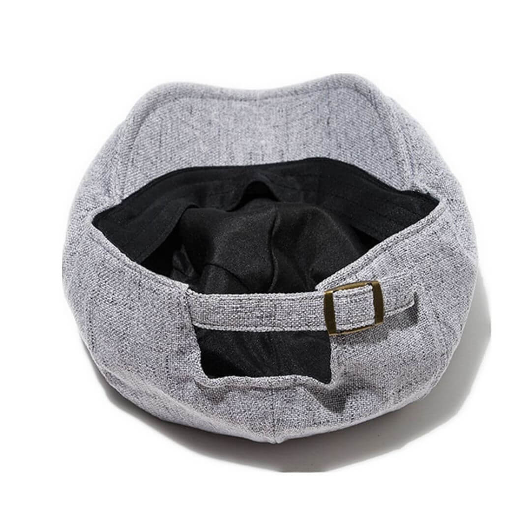 Lino e Cotone Cappello Piatto | Modello ASPEN