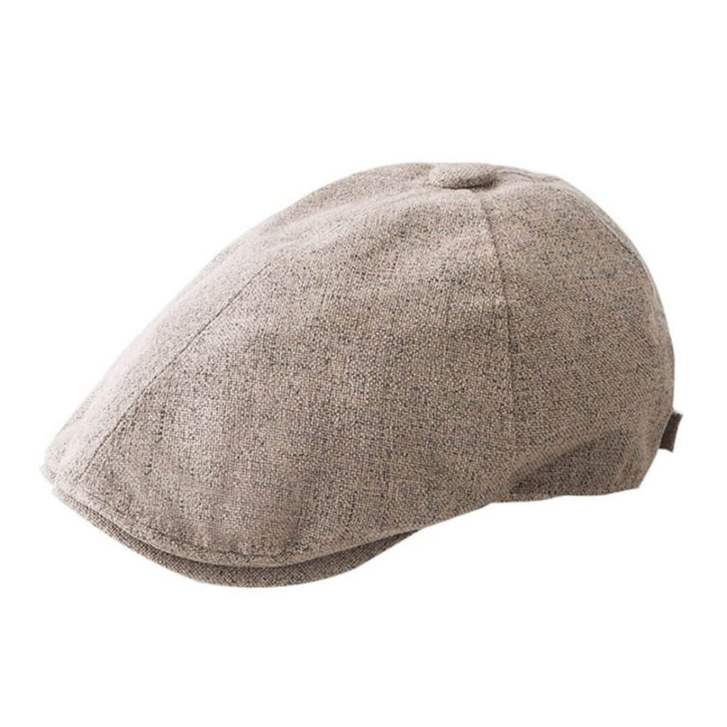 Lino e Cotone Cappello Piatto | Modello ASPEN