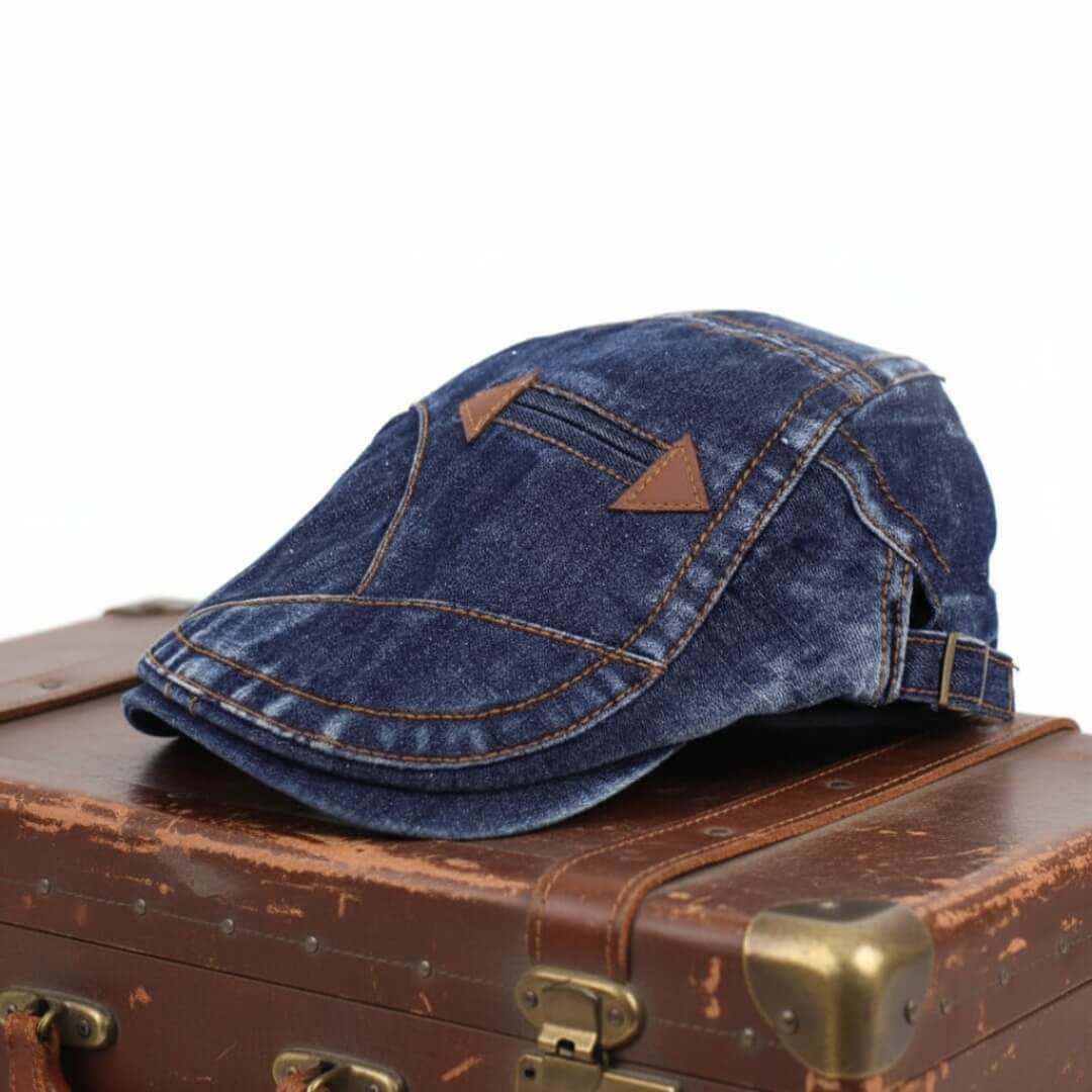 Denim Washed Cap | BRUGES