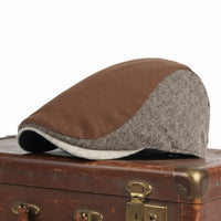Twill and Herringbone Cap | DUBLINO