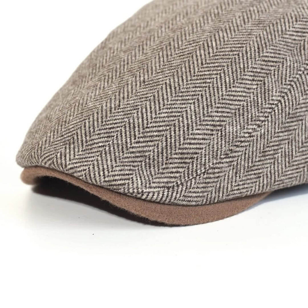 Ivy Wool Houndstooth Hat | ROMA