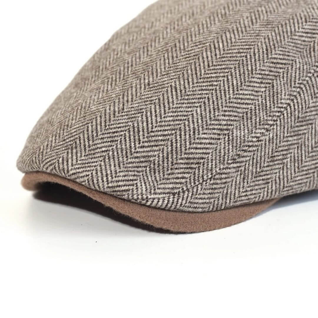 Ivy Wool Houndstooth Hat | ROMA