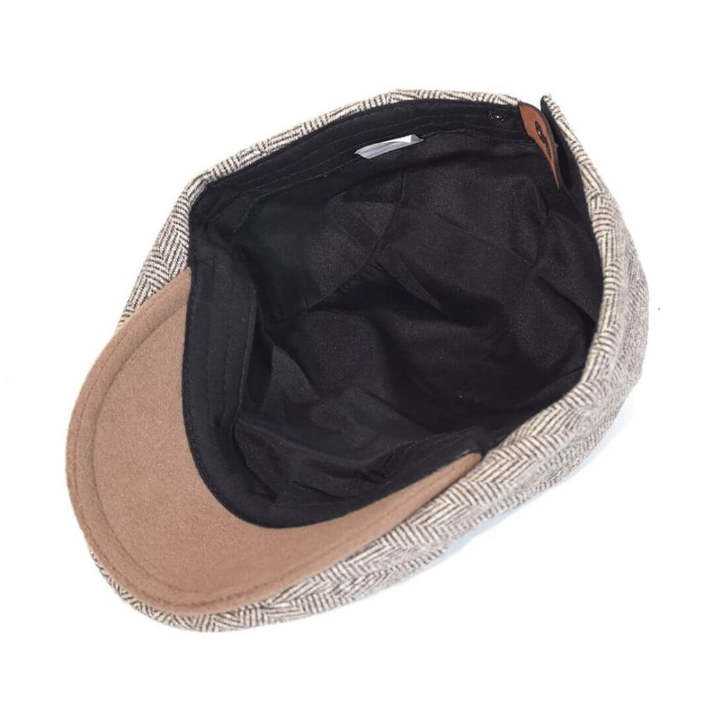 Ivy Wool Houndstooth Hat | ROMA