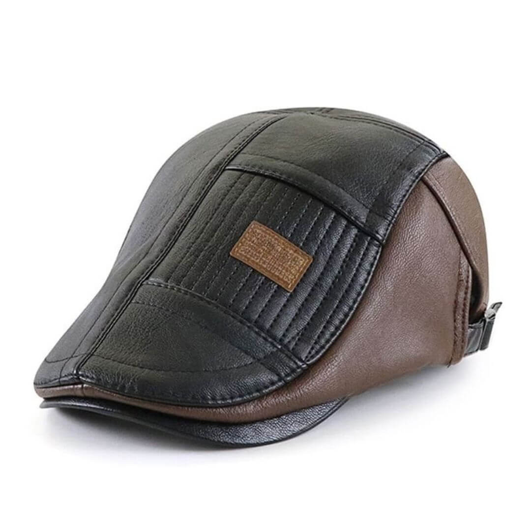 Tyson | Cappello Piatto in Pelle Sintetica