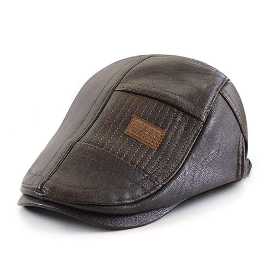Tyson | Cappello Piatto in Pelle Sintetica