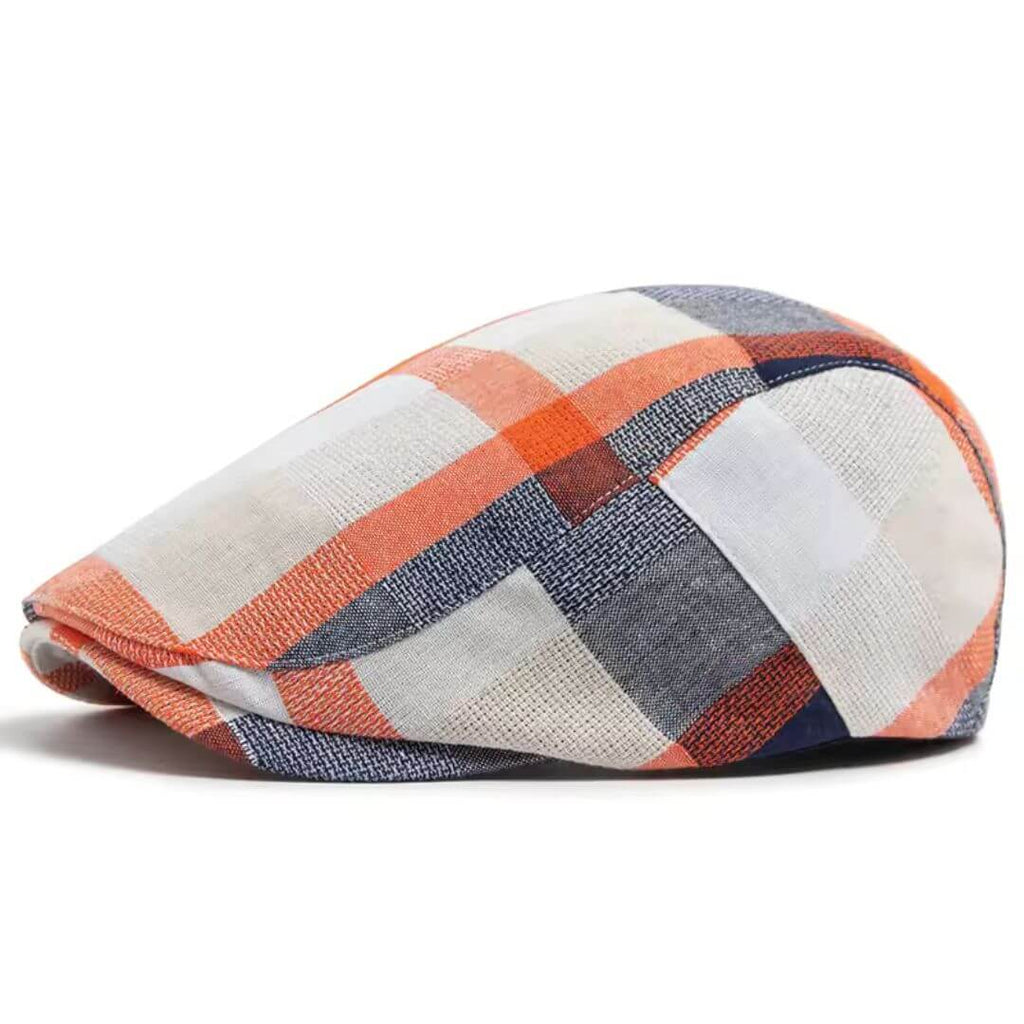 Cappello Piatto Patchwork in Cotone | KANSAS