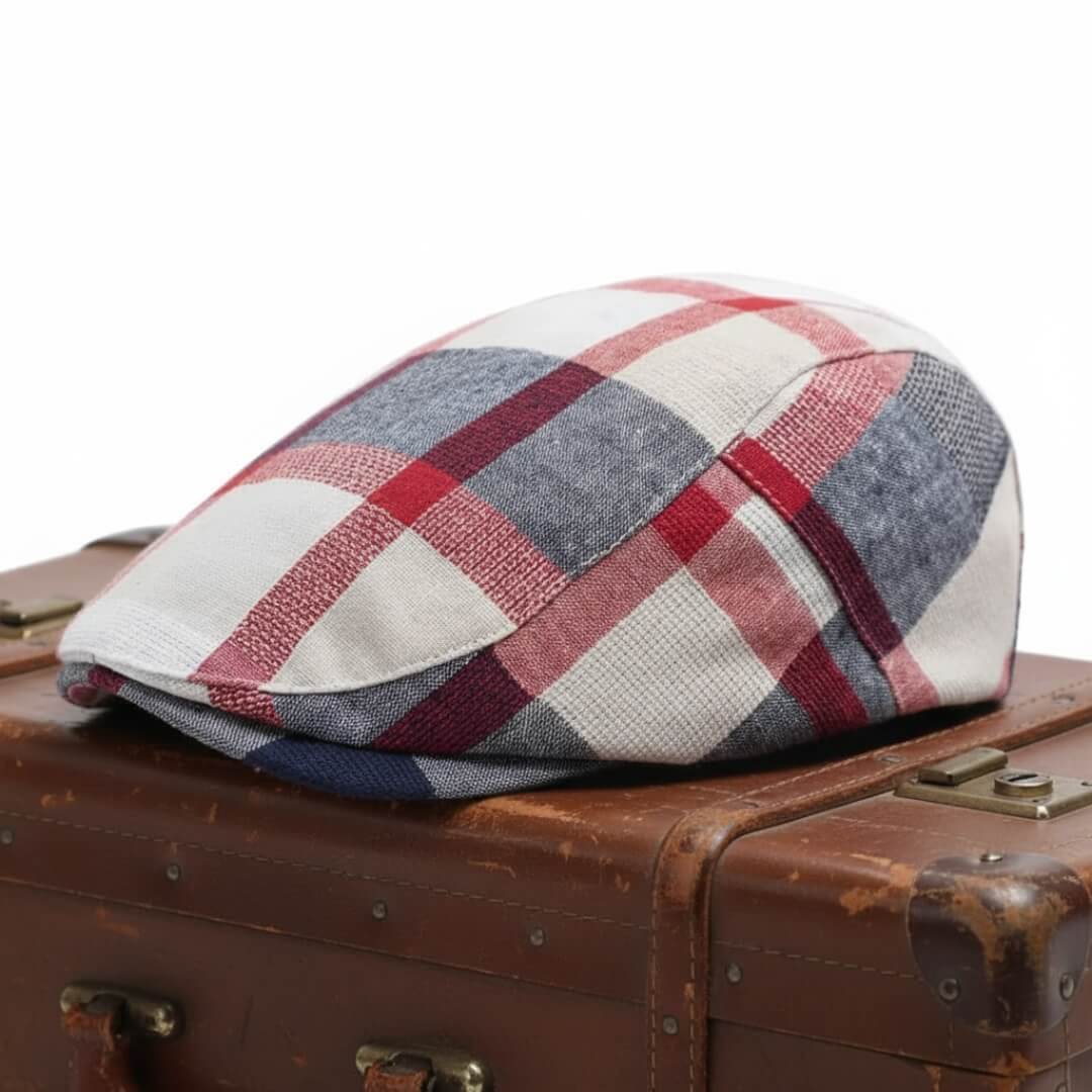 Cappello Piatto Patchwork in Cotone | KANSAS