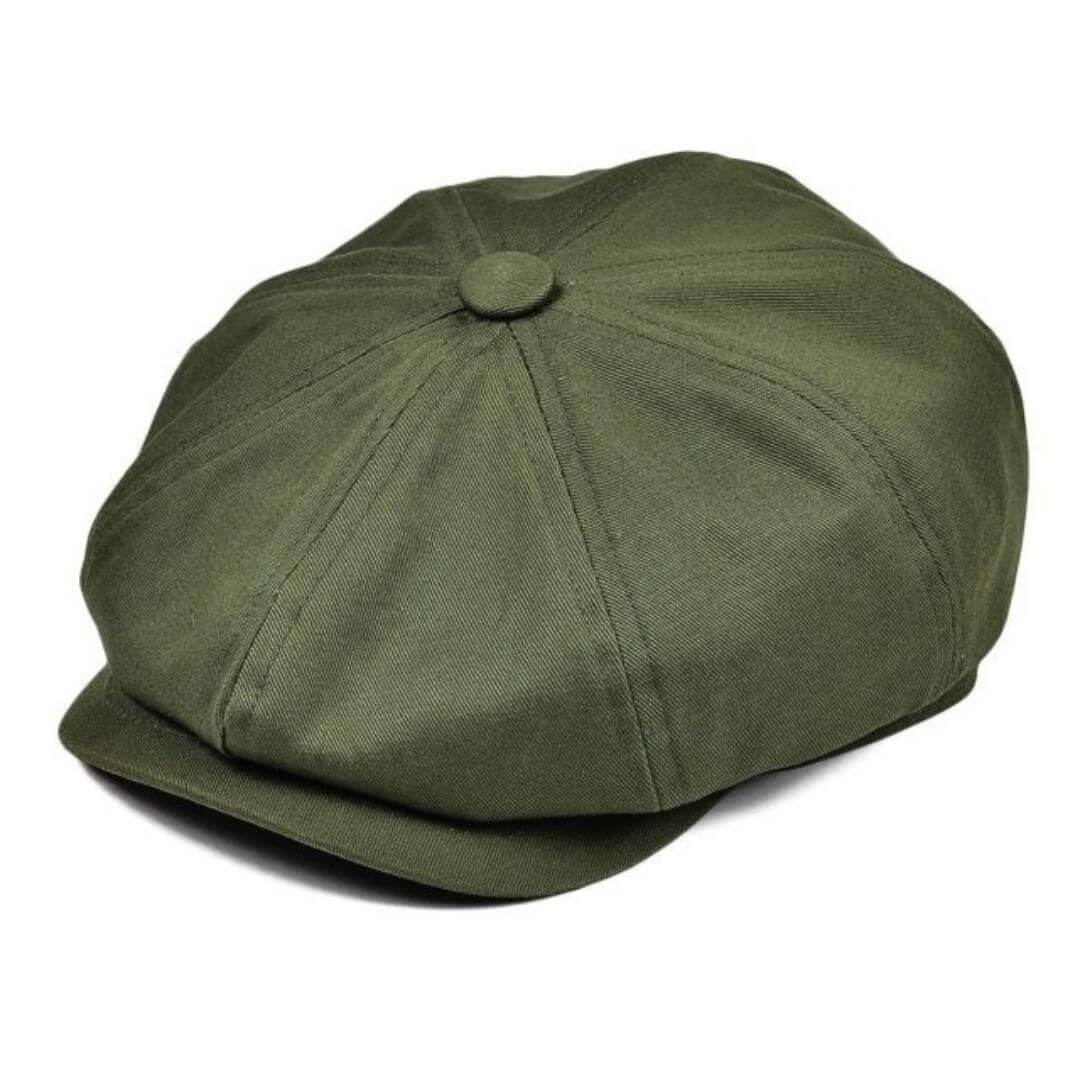 Cappello Newsboy in Twill di Cotone | Collezione MEMPHIS