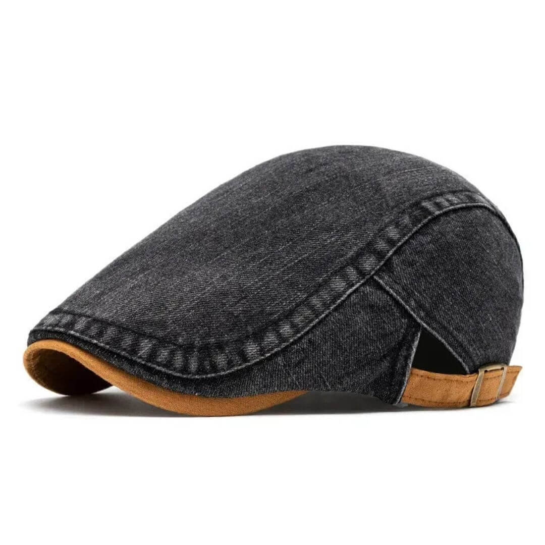 FARGO Denim Flat Cap