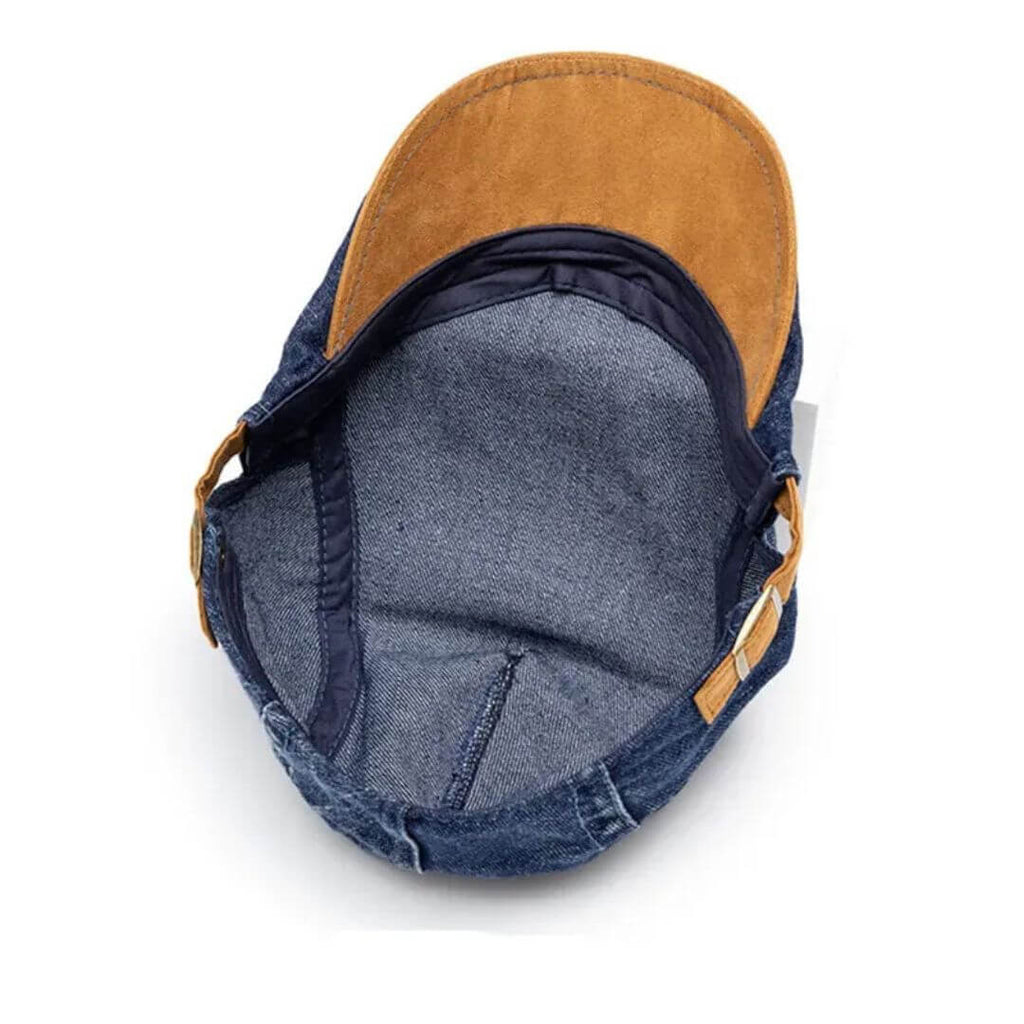 FARGO Denim Flat Cap
