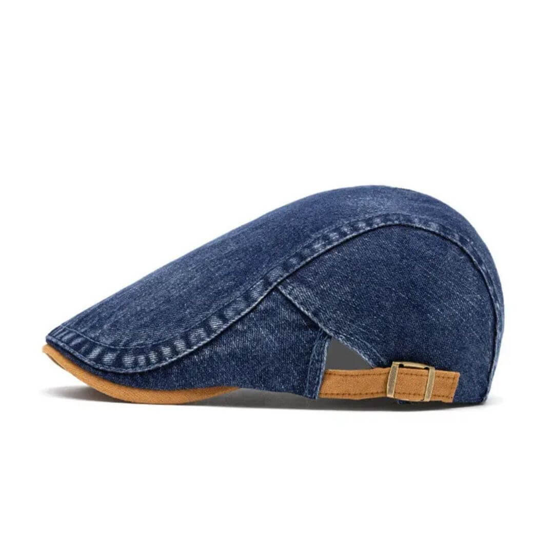 FARGO Denim Flat Cap
