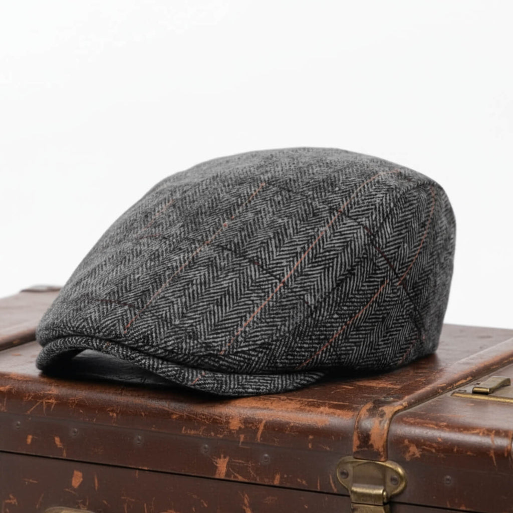 Wool Blend Flat Cap | BRUXELLES