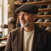 Wool Blend Flat Cap | BRUXELLES
