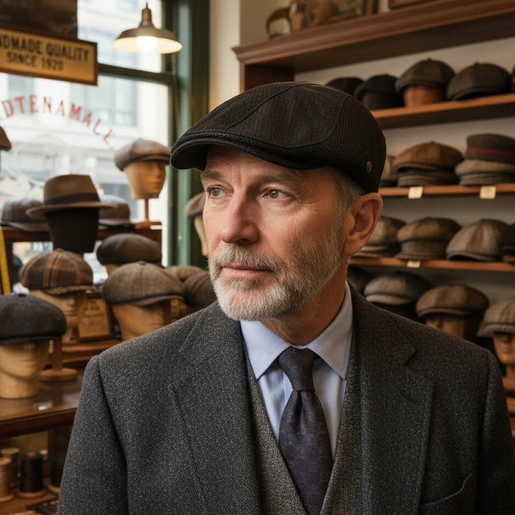 Acrilico Rete Cappello Piatto | HARRISBURG