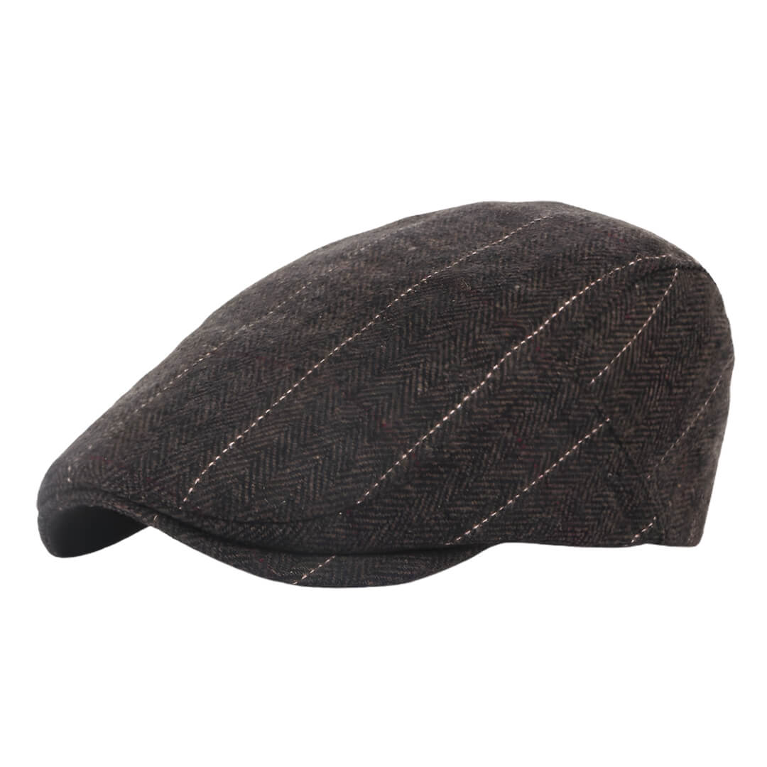 Wool Blend Flat Cap | BRUXELLES