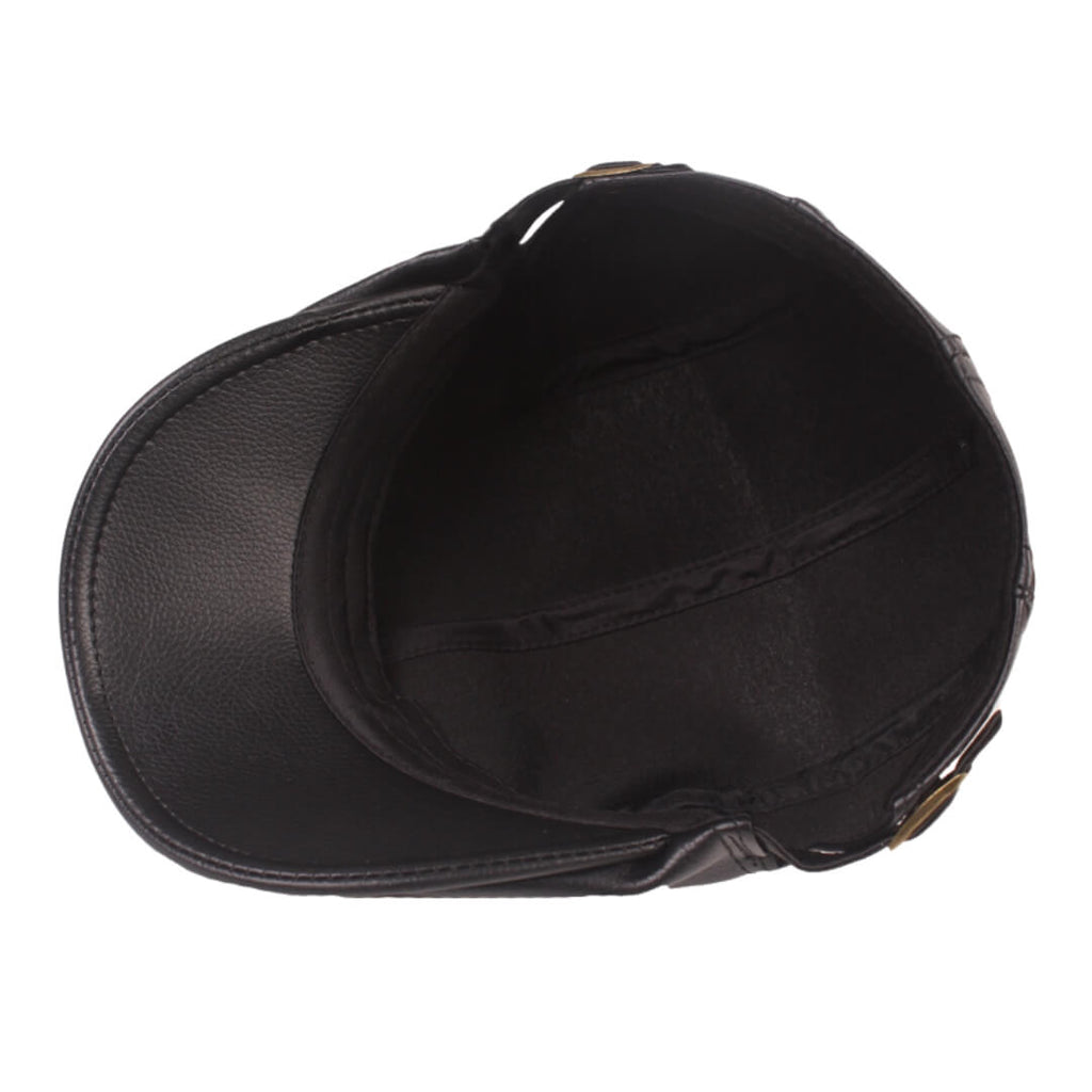 Montpelier Flat Leather Hat