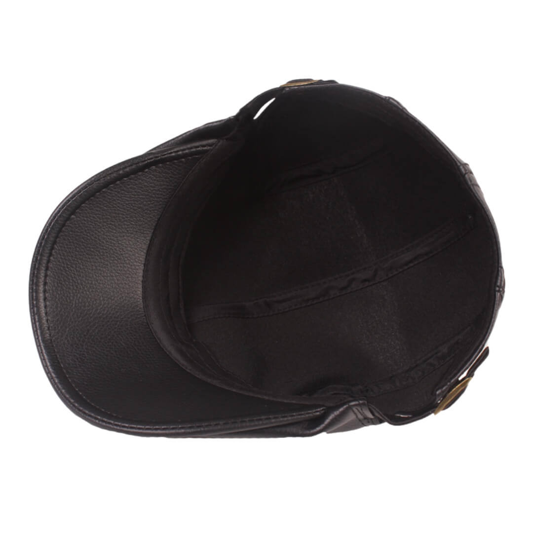 Montpelier Flat Leather Hat